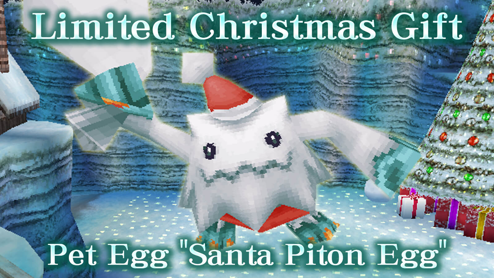 Santa Piton Egg