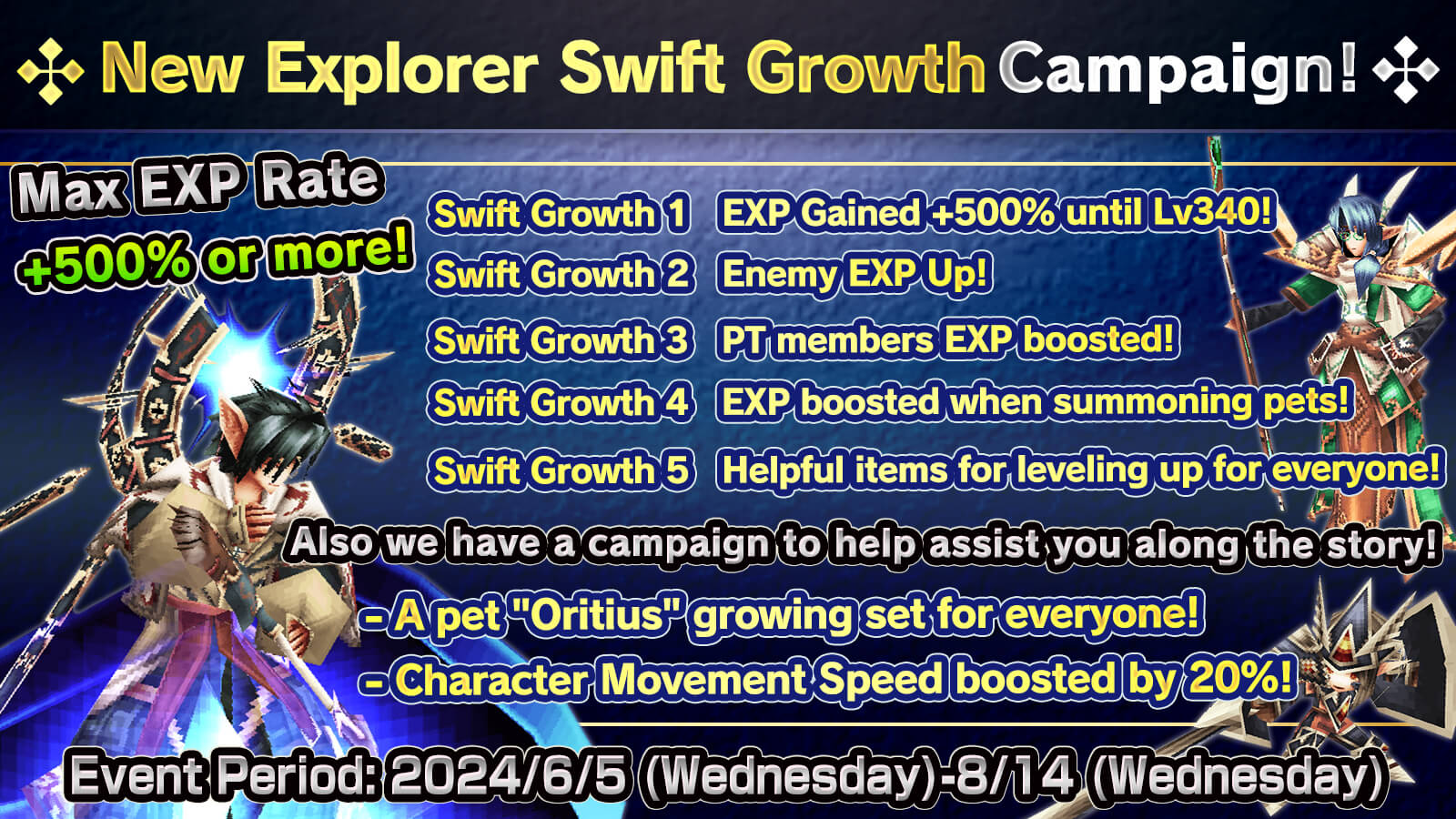 New Explorer Swift Growth Campaign