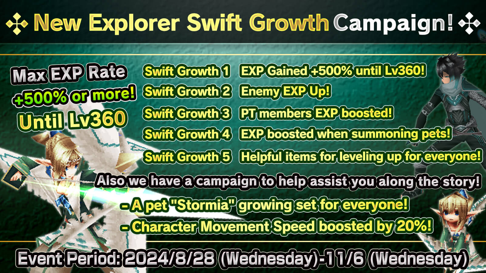 New Explorer Swift Growth Campaign