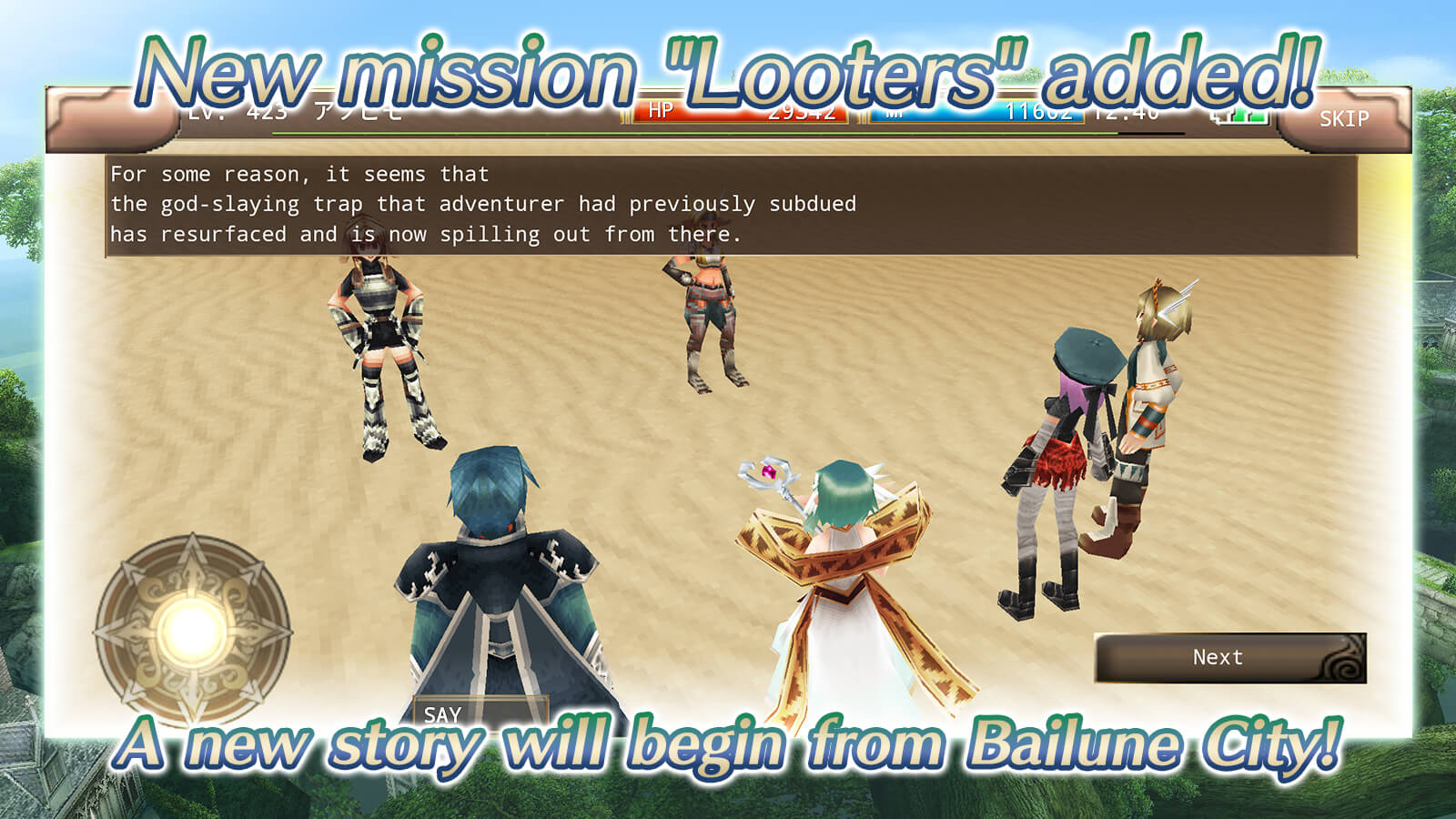 New mission