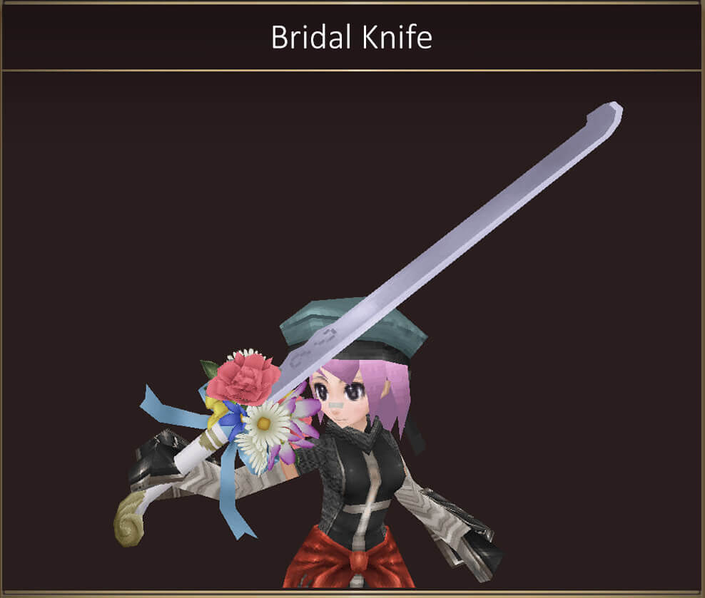 Bridal Knife