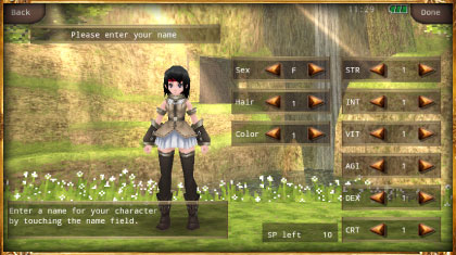 Iruna Online game screen image 1