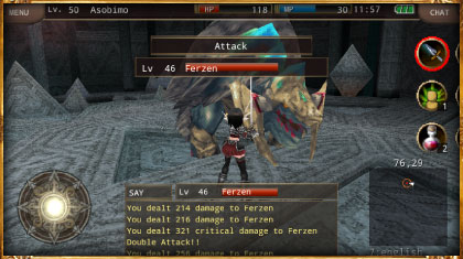 Iruna Online game screen image 5